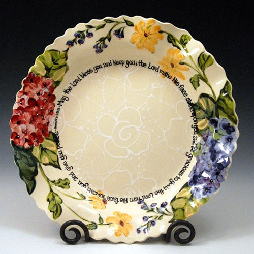 Large Multi-Floral Blessing Bowl